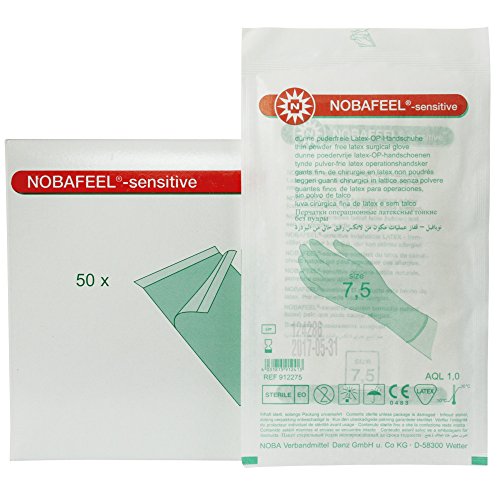 NOBAFEEL® sensitive OP-Handschuhe puderfrei 50 Paar